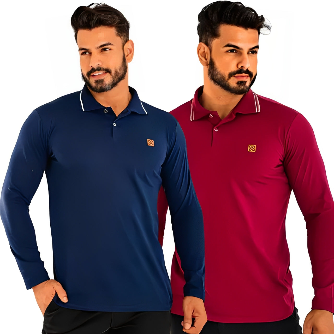 Camisa Comprida Polo Supremo -  Minimalista & Sofisticada [COMPRE 1 e LEVE 2] Conforto e Estilo em Dobro
