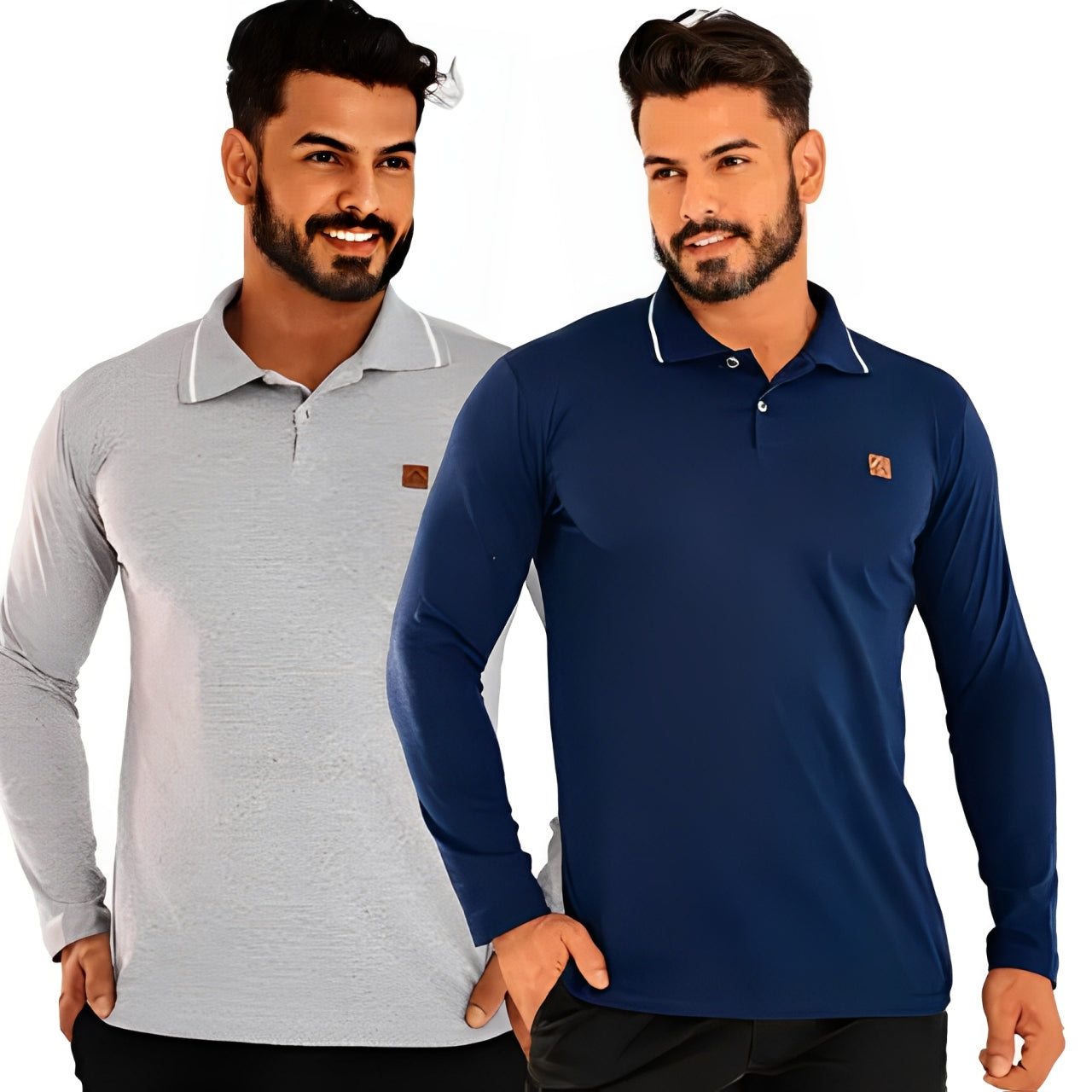 Camisa Comprida Polo Supremo -  Minimalista & Sofisticada [COMPRE 1 e LEVE 2] Conforto e Estilo em Dobro