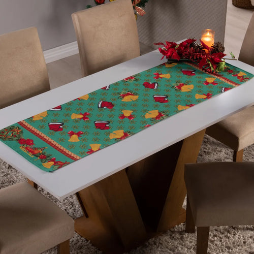 Caminho de Mesa Natalino -  Verde Noel