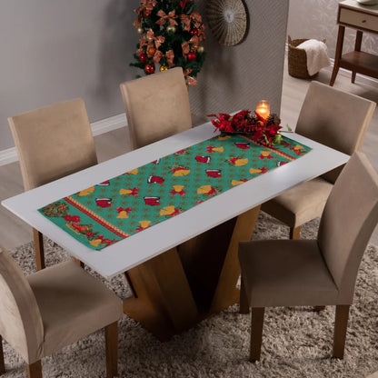 Caminho de Mesa Natalino -  Verde Noel