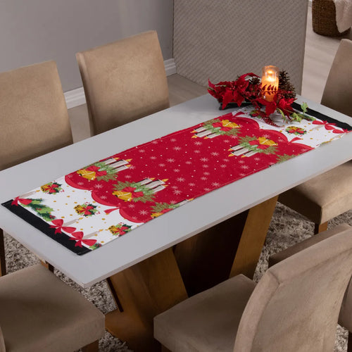 Caminho de Mesa Natalino -  Vermelha Natal