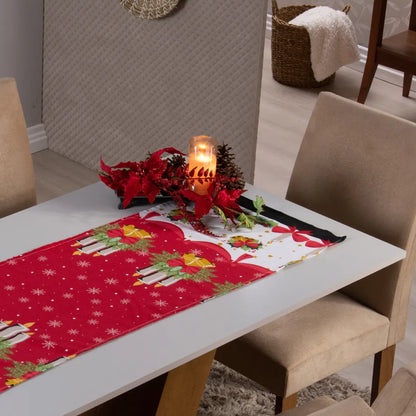 Caminho de Mesa Natalino -  Vermelha Natal