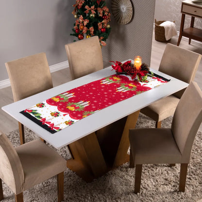 Caminho de Mesa Natalino -  Vermelha Natal