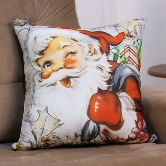 Capa Almofada Natal - Noel com Presente