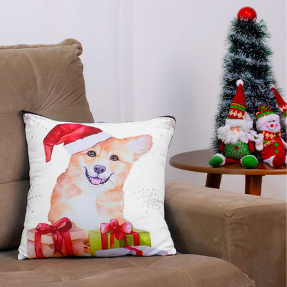 Capa Almofada Natal - Pet Natalino