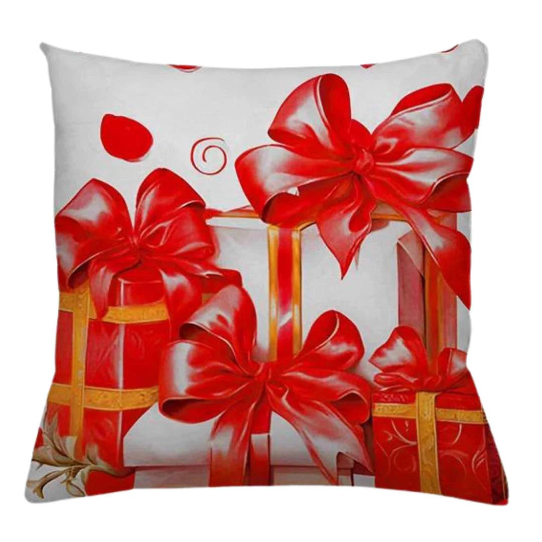 Capa de Almofadas Natal – Presentes