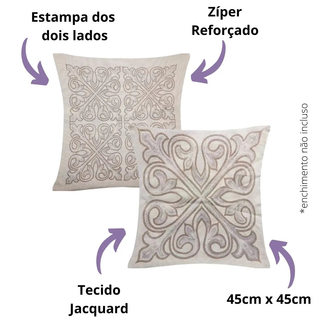 Capa de Almofada Ornare - Grécia