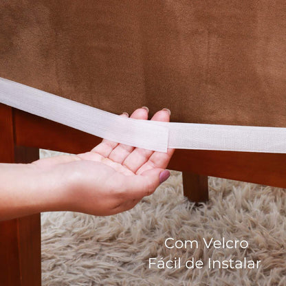 Capa Assento de Cadeira Impermeável - Cristal