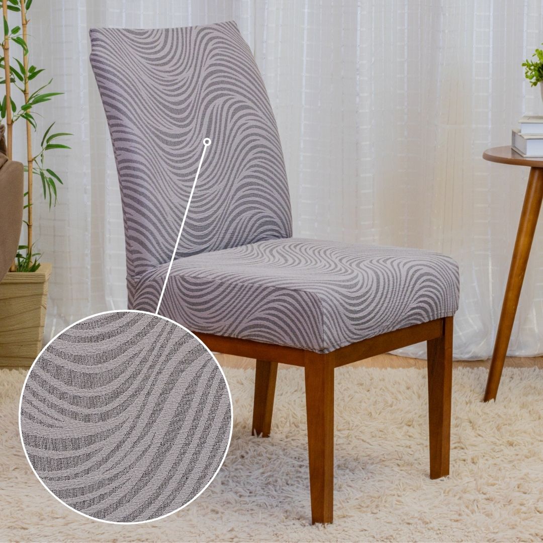 Capa para cadeira  Boutique Capri - Cinza