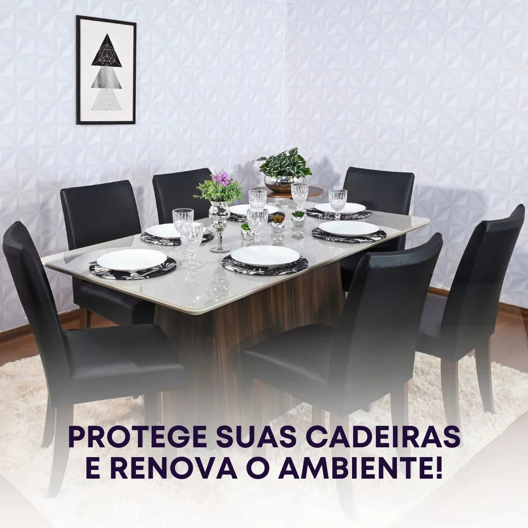 Capa de Cadeira Impermeável Deluxe - Preta
