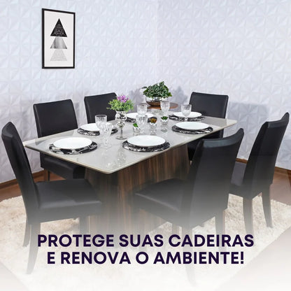 Capa de Cadeira Impermeável Deluxe - Preta