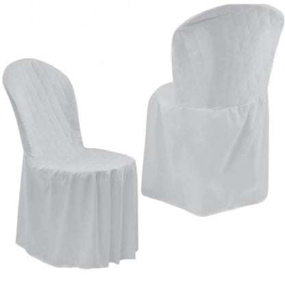 Kits 50/100 Capa de Cadeira para Festa Branca