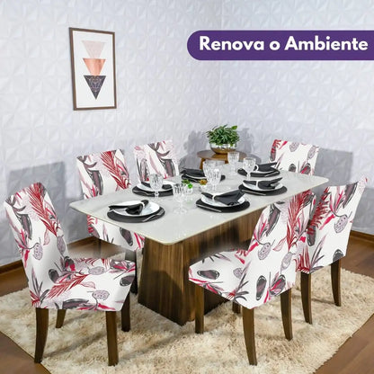 Capa para Cadeira de Jantar - Yasmim