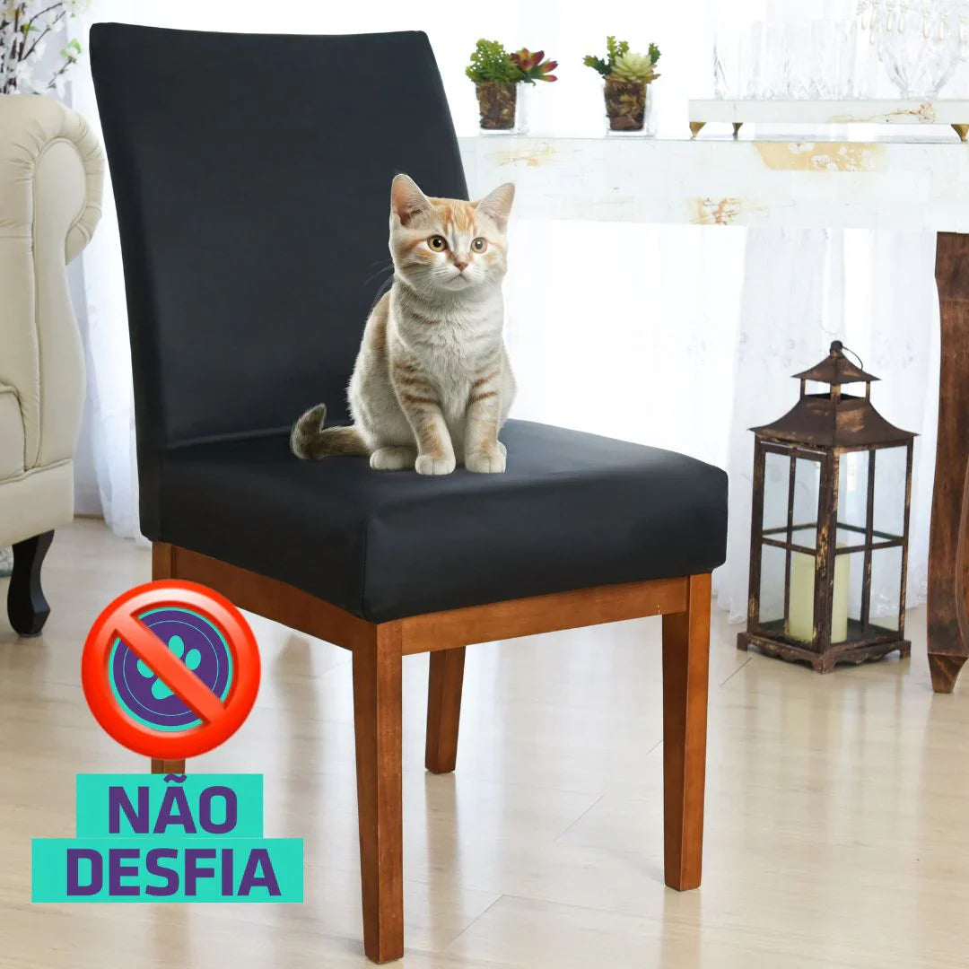 Capa de Cadeira Impermeável Deluxe - Preta
