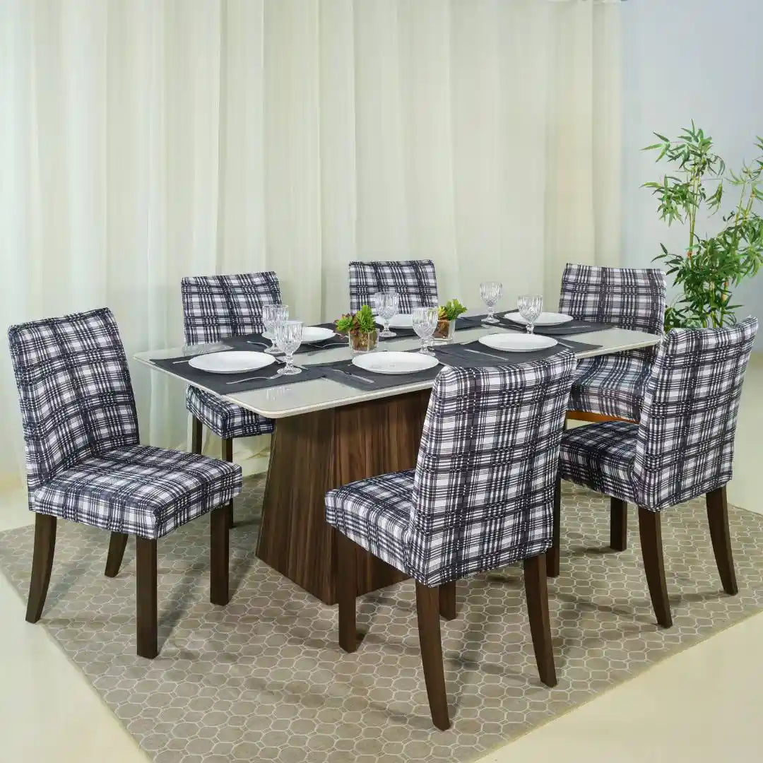 Capa Cadeira Jantar Spandex - Petúnia