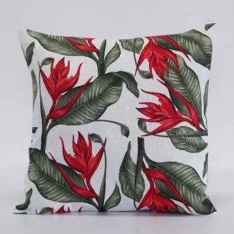 Capa De Almofada Jacquard Premium - Flamingo