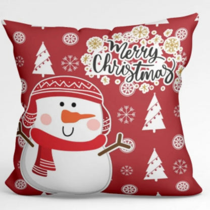 Kit 4 Capas de Almofadas Natal - Merry Christimas