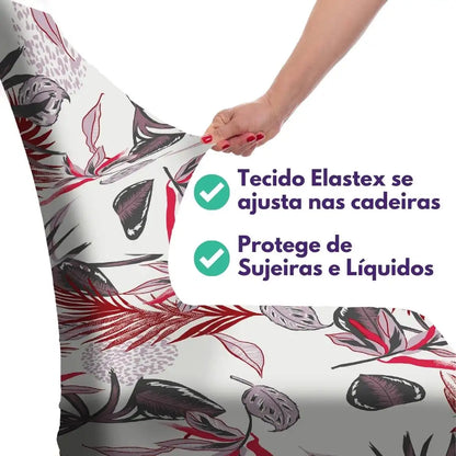 Capa para Cadeira de Jantar - Yasmim