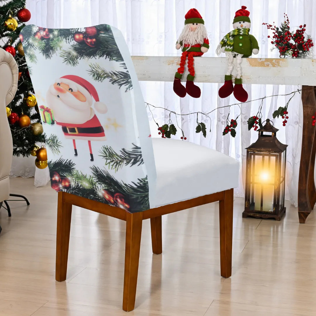 Capa de Cadeira de Natal - Noite de Luz