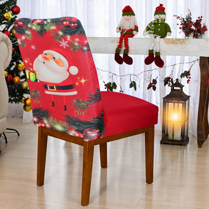 Capa de Cadeira de Natal - Querido Noel