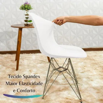 Capa para Cadeira Eiffel - Branca