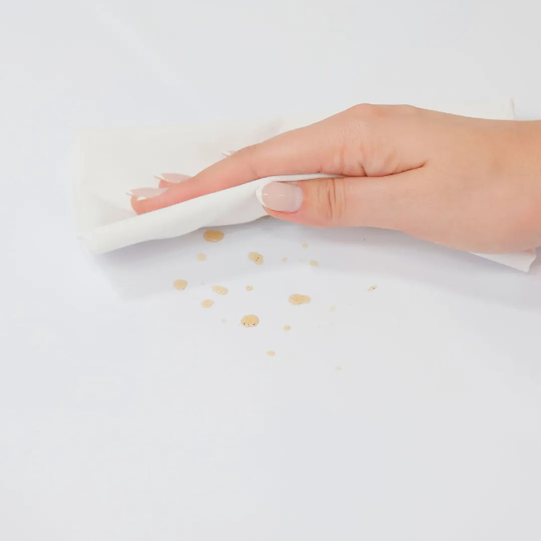 Capa de colchão impermeável com Elástico - Branco