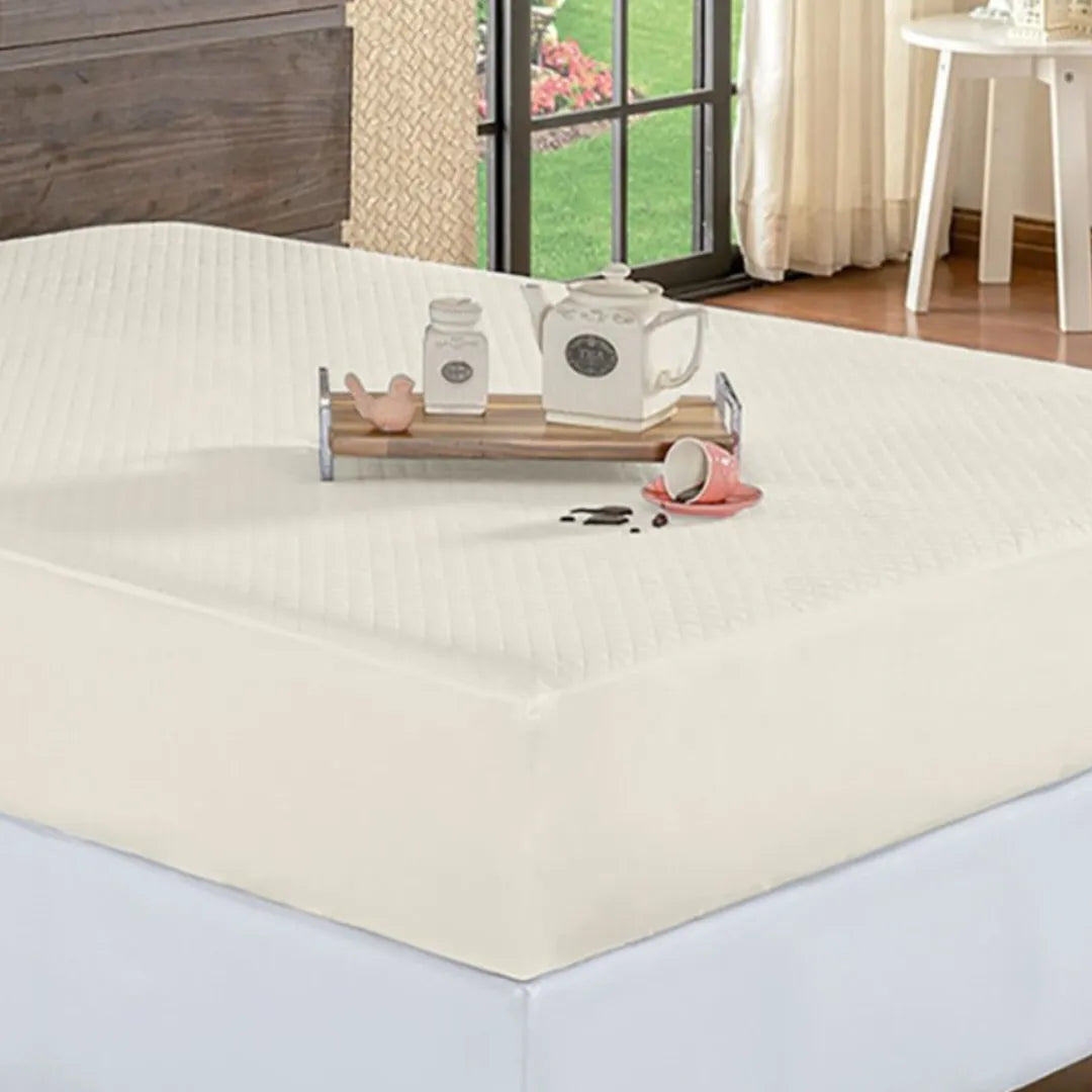 Capa de Colchão Impermeável Matelada - Bege