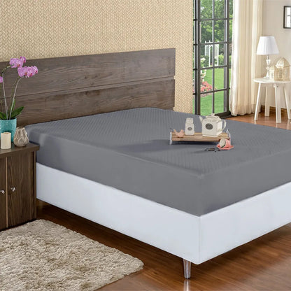 Capa de Colchão Impermeável Matelada - Cinza