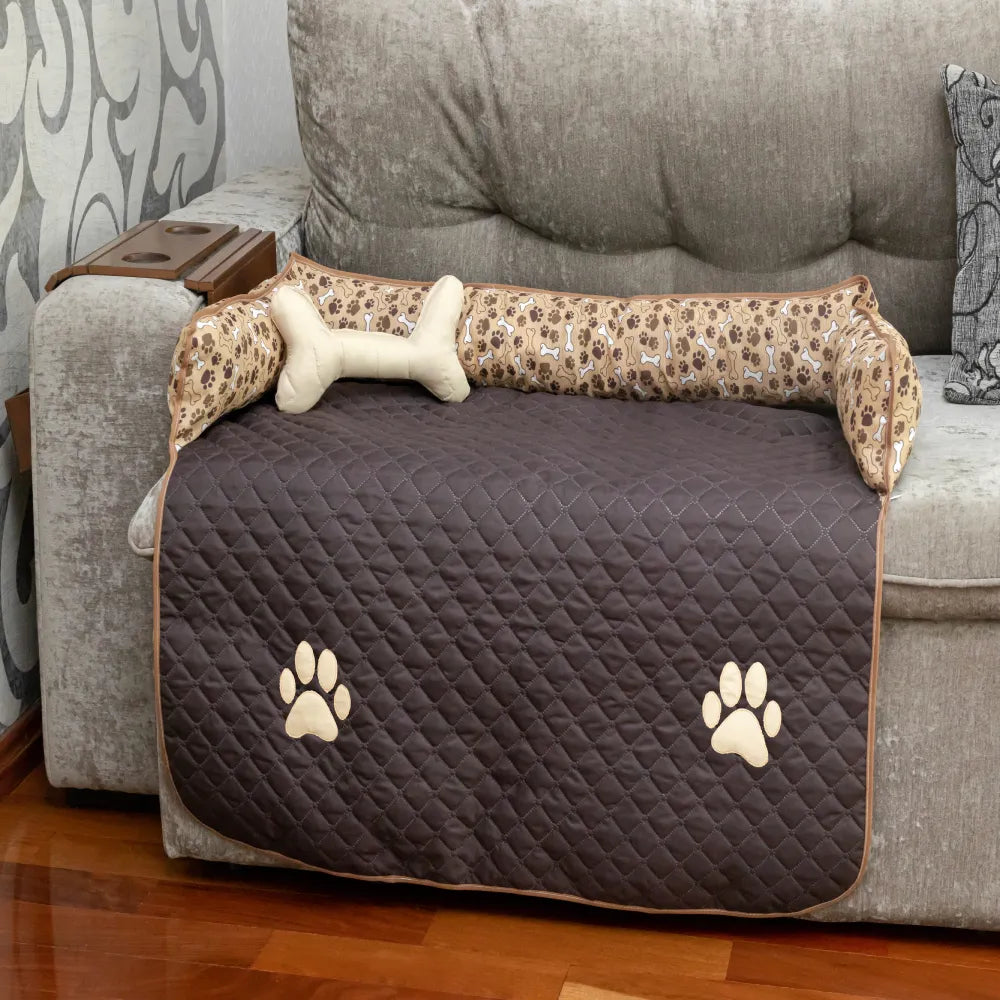 Protetor de Sofá Pet Impermeável Gigante - Tabaco
