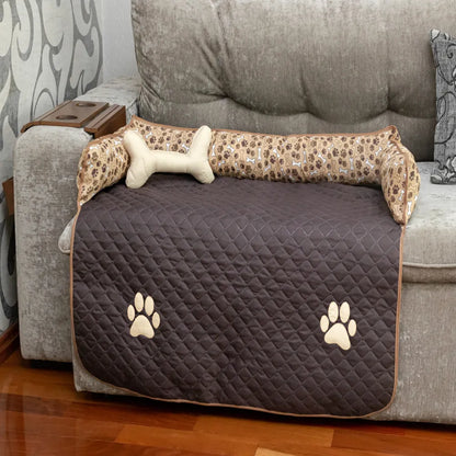 Protetor de Sofá Pet Impermeável Gigante - Tabaco