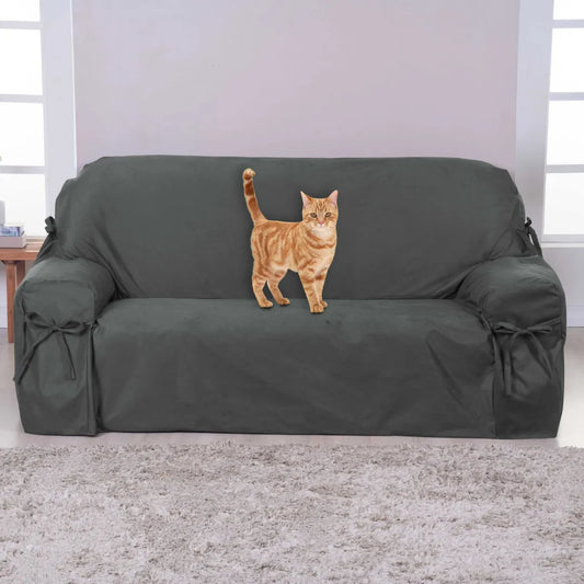 Capa de Sofá Anti Arranhão -  Chumbo