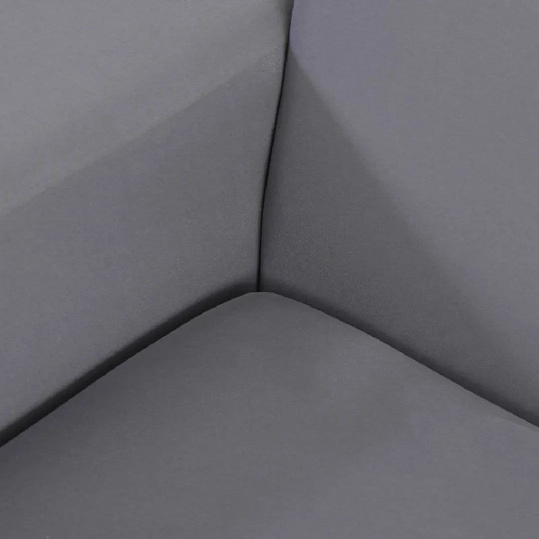 Capa de Sofá de Canto Spandex Special - Cinza Claro