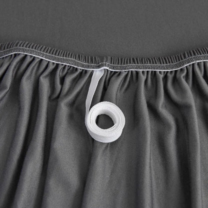 Capa de Sofá de Canto Spandex Special Impermeável - Cinza Escuro