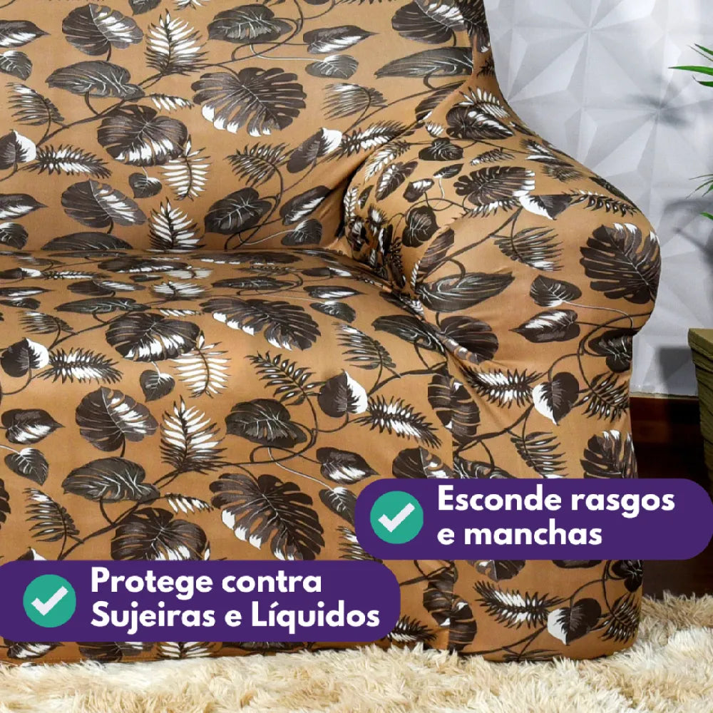 Capa de Sofá Elastex - Pluma