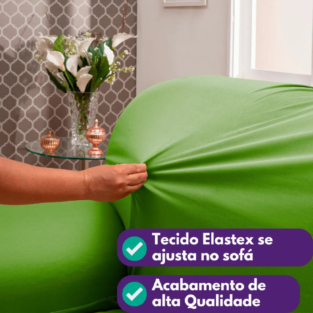 Capa de Sofá Elastex - Verde