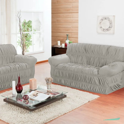 Capa de sofá Elasticada Elegance - Cinza