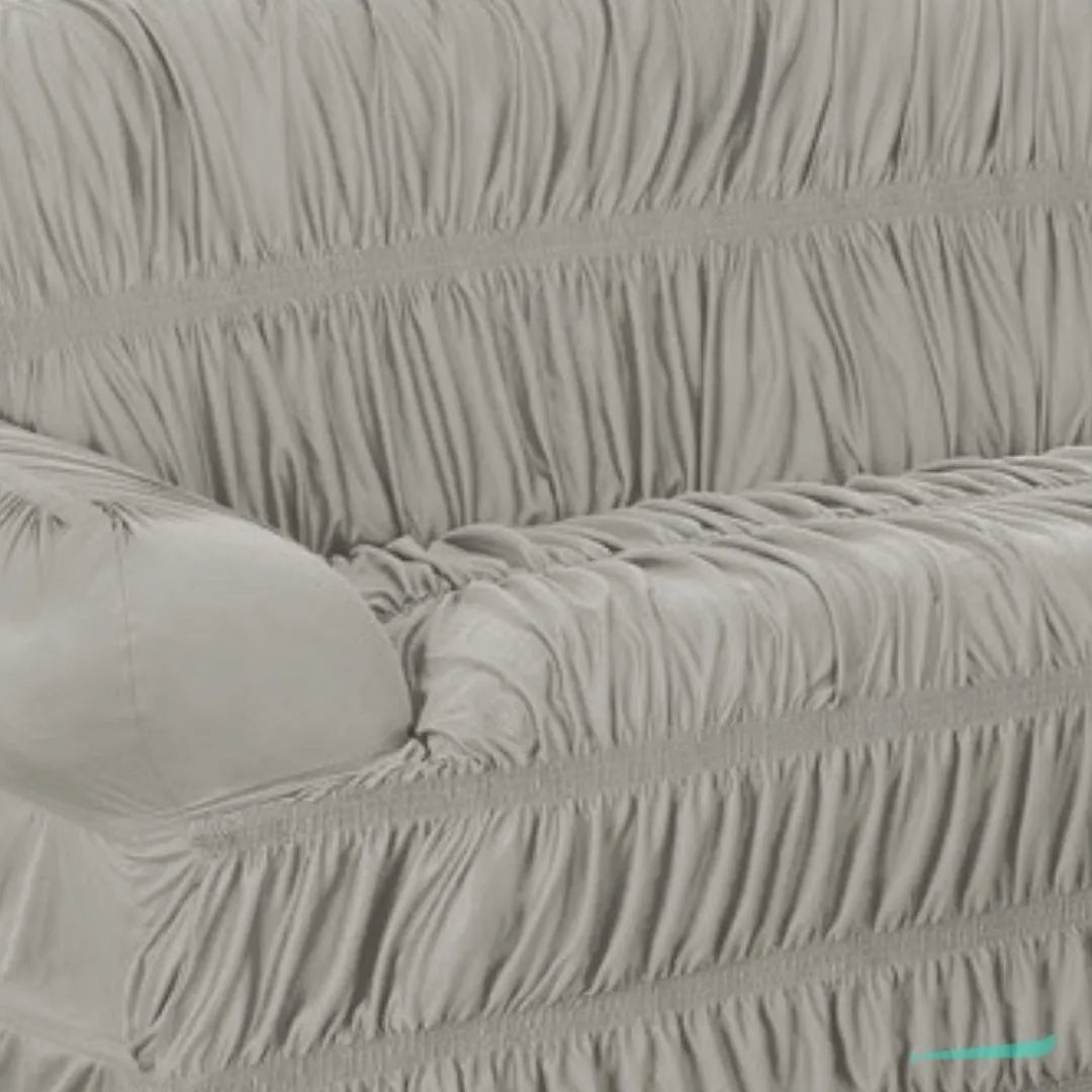 Capa de sofá Elasticada Elegance - Cinza