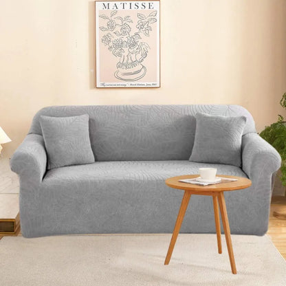 Capa de Sofá Impermeável Relevo Special - Cinza Claro