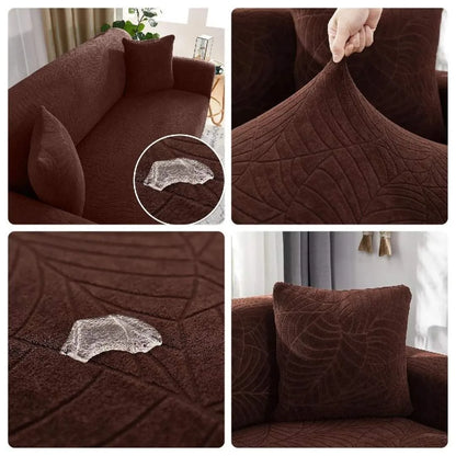 Capa de Sofá Impermeável Relevo Special - Tabaco