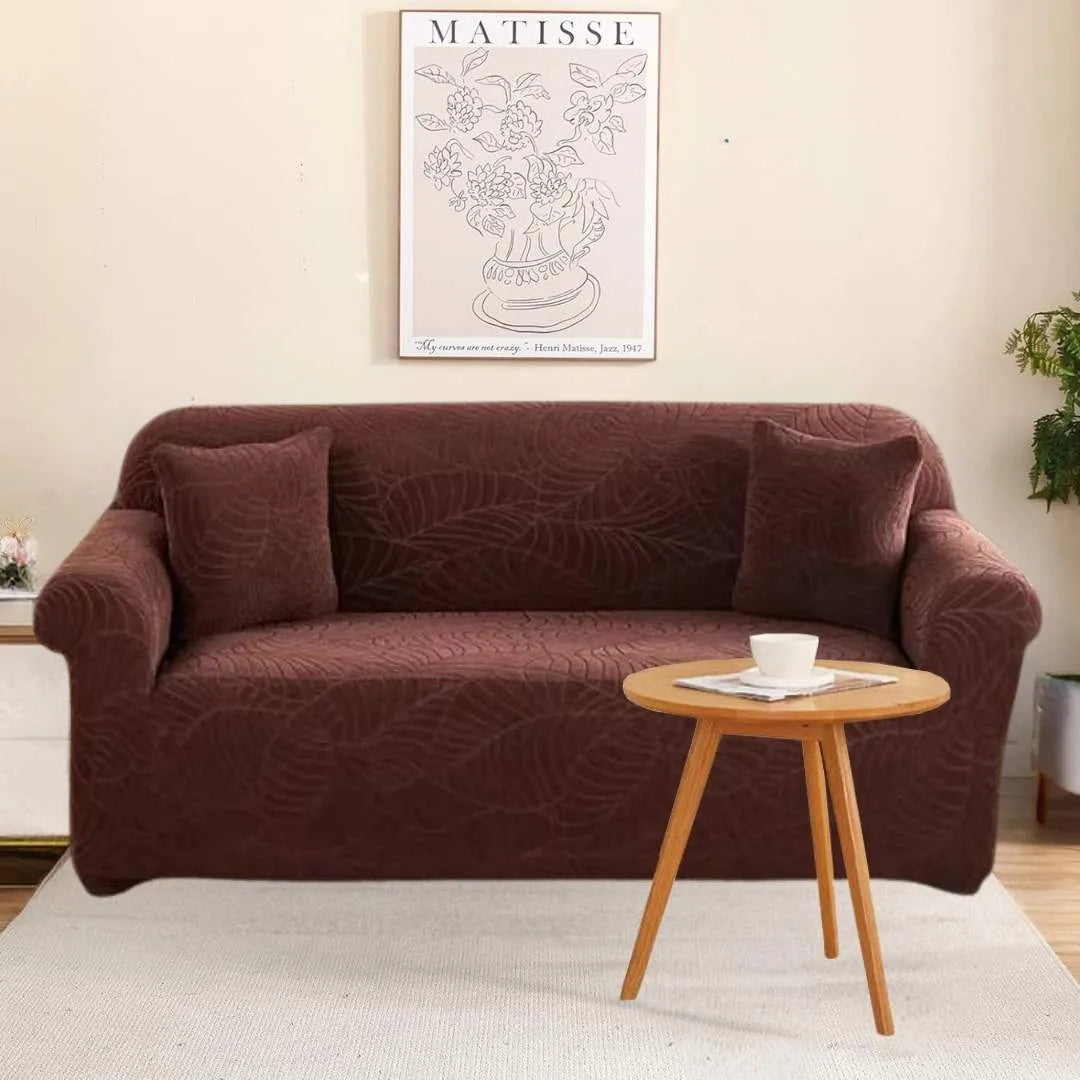 Capa de Sofá Impermeável Relevo Special - Tabaco