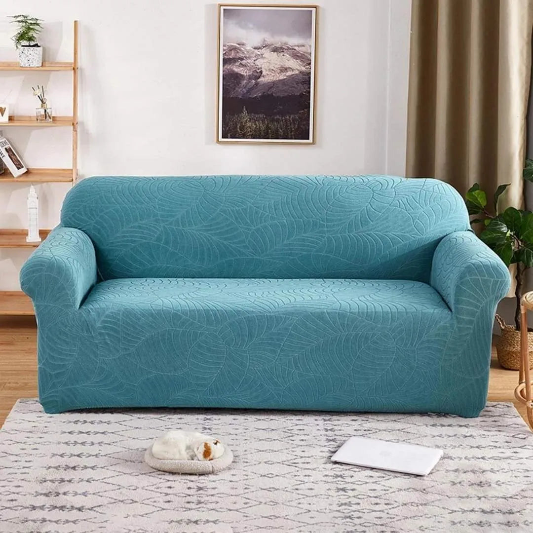 Capa de Sofá Impermeável Relevo Special - Turquesa