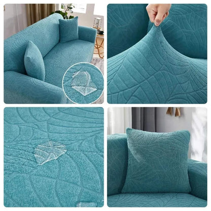 Capa de Sofá Impermeável Relevo Special - Turquesa