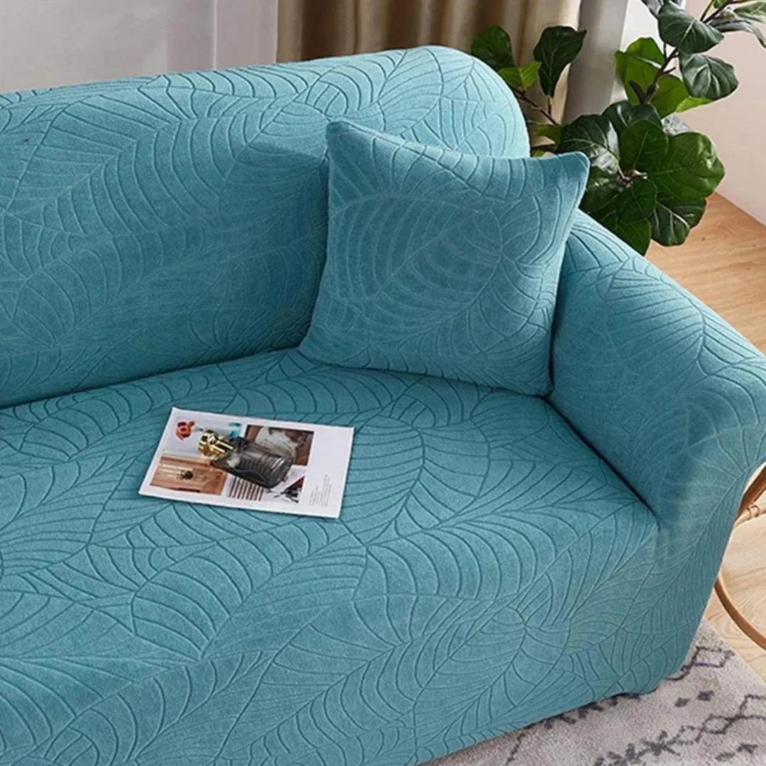 Capa de Sofá Impermeável Relevo Special - Turquesa