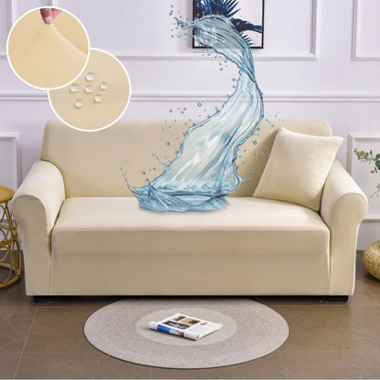 Capa de Sofá Spandex Special Impermeável - Branco Off