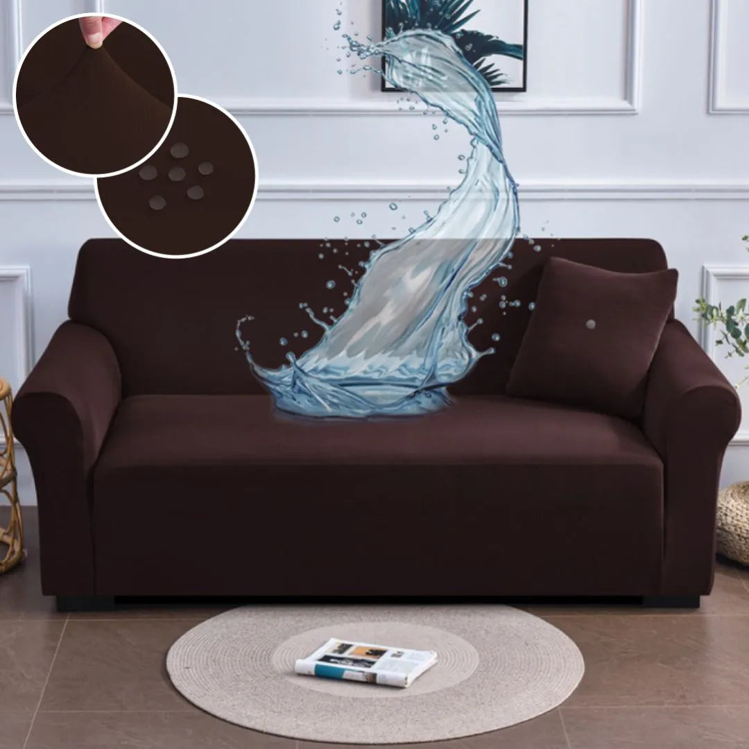 Capa de Sofá Spandex Special Impermeável - Tabaco