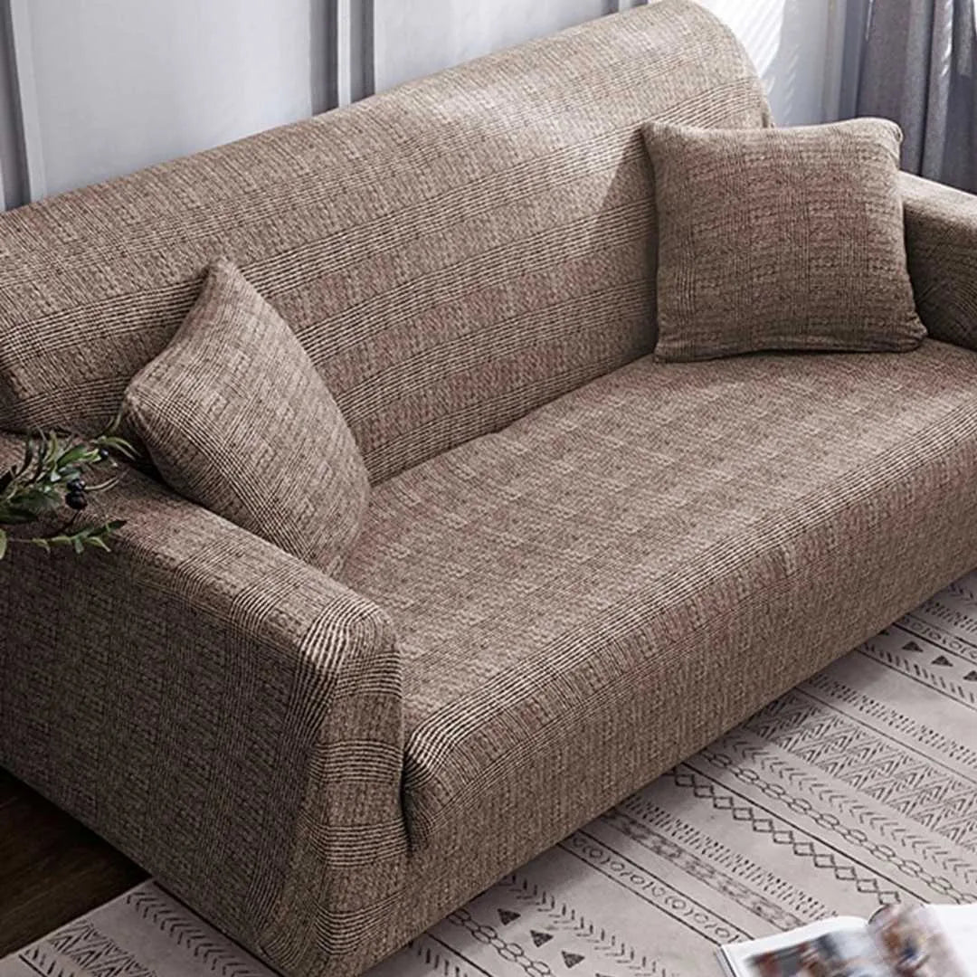 Capa de Sofá Spandex Special - Linho Chocolate