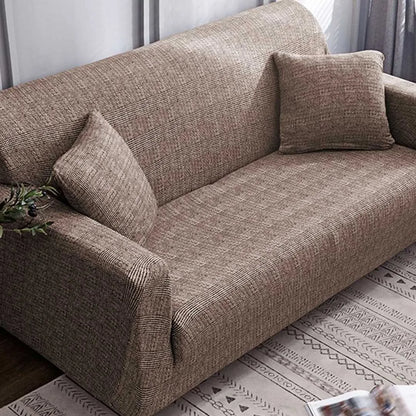 Capa de Sofá Spandex Special - Linho Chocolate