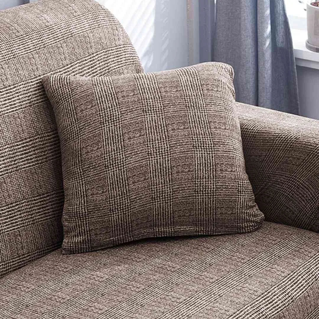 Capa de Sofá Spandex Special - Linho Chocolate