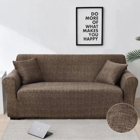 Capa de Sofá Spandex Special - Linho Chocolate