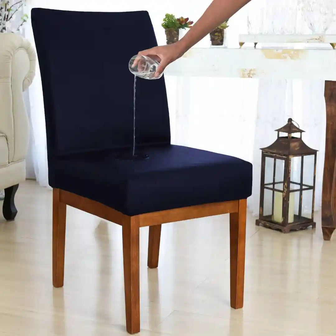 Capa de Cadeira Impermeável Deluxe - Azul Marinho